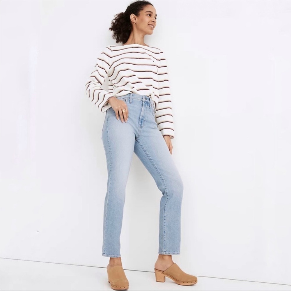 Madewell Petite Perfect Vintage Ankle Jean in Fiore wash